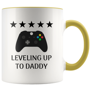 Leveling Up To Daddy Mug