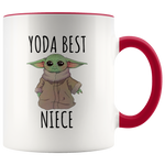 Load image into Gallery viewer, Yoda Best Niece Mug
