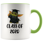 Load image into Gallery viewer, Class of 2020 Baby Yoda Mug
