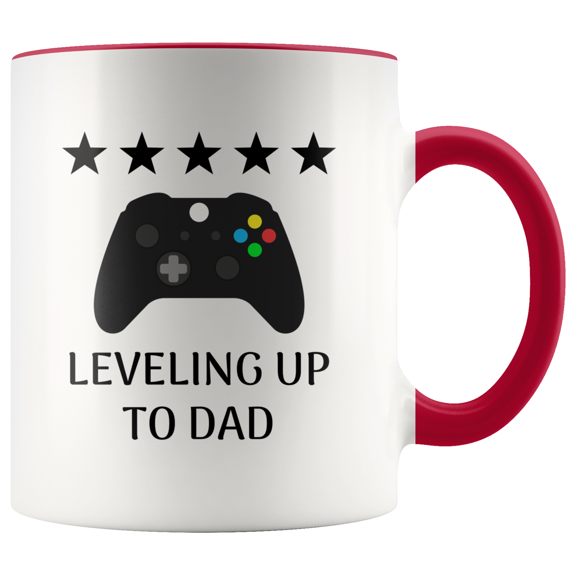 Leveling Up To Dad Mug