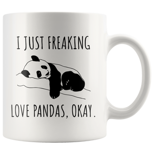 I Love Pandas Mug