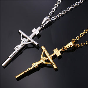Crucifix Jesus Cross Necklace