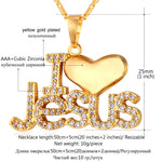 Load image into Gallery viewer, I Love Jesus Necklace
