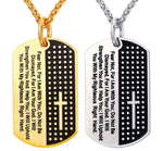 Load image into Gallery viewer, Bible Verse Tag Necklace
