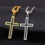 Load image into Gallery viewer, Enamel Cross Necklace
