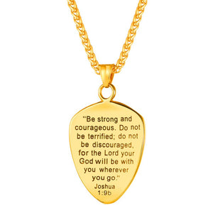 Bible Cross Shield Of Faith Necklace