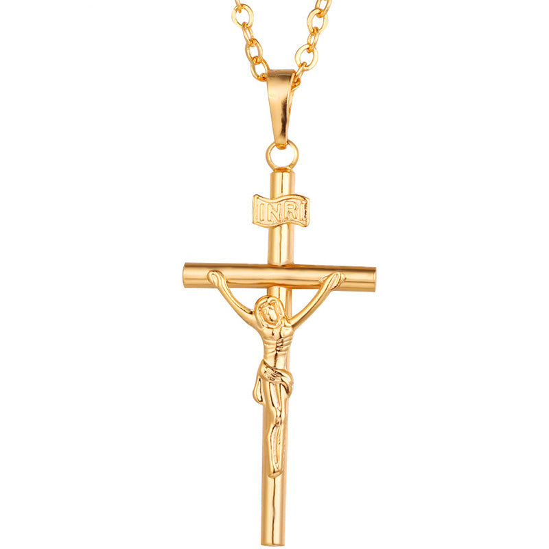 Crucifix Jesus Cross Necklace