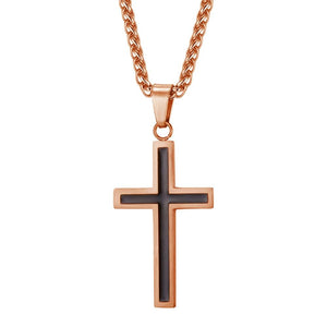 Enamel Cross Necklace