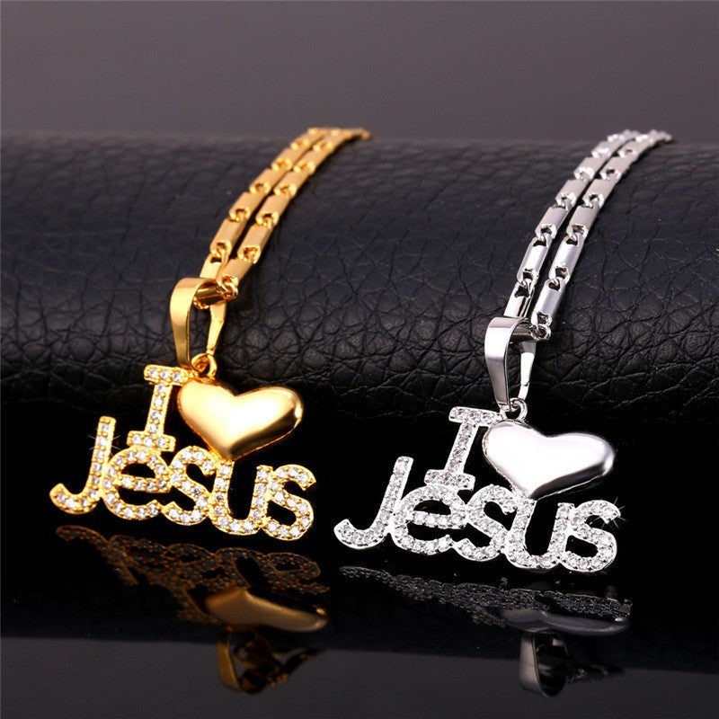 I Love Jesus Necklace