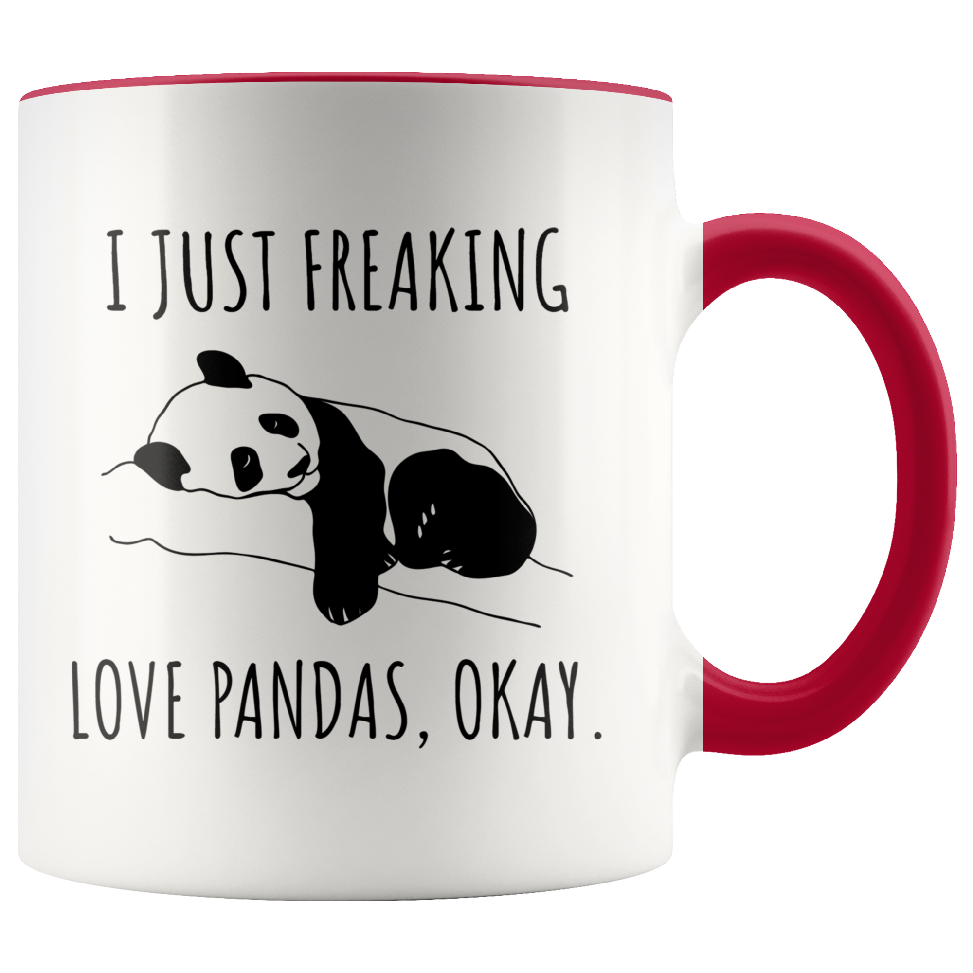 I Love Pandas Mug