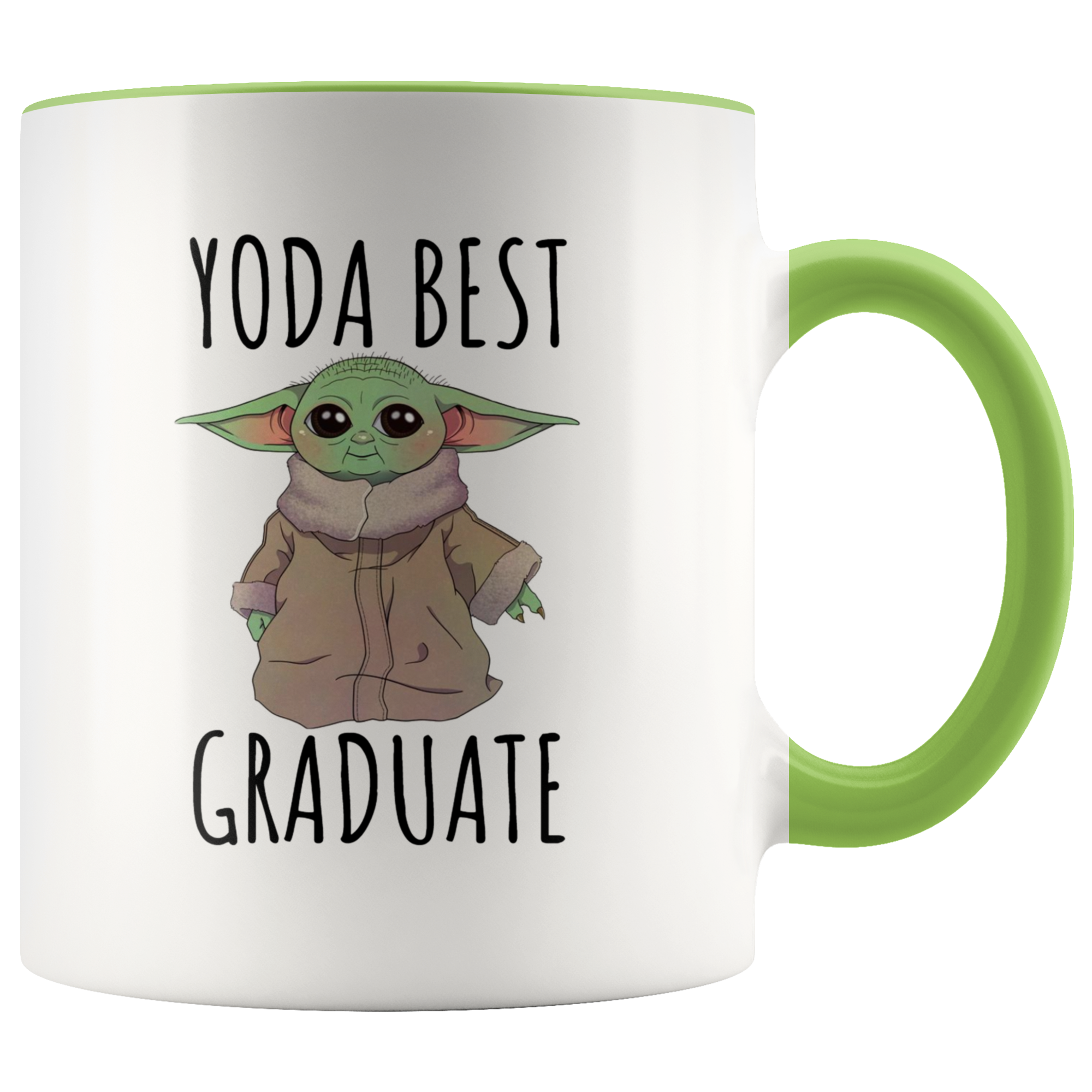 Yoda Best Graduate Mug