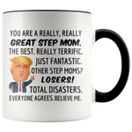 Load image into Gallery viewer, Trump Mug Step Mom
