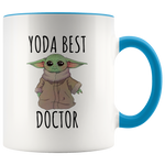 Load image into Gallery viewer, Yoda Best Doctor Mug
