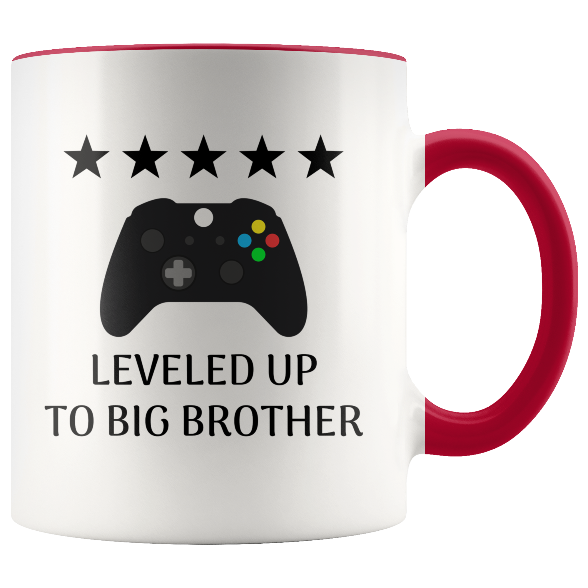 Leveled Up To Big Brother Mug