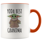 Load image into Gallery viewer, Yoda Best Grandma Mug
