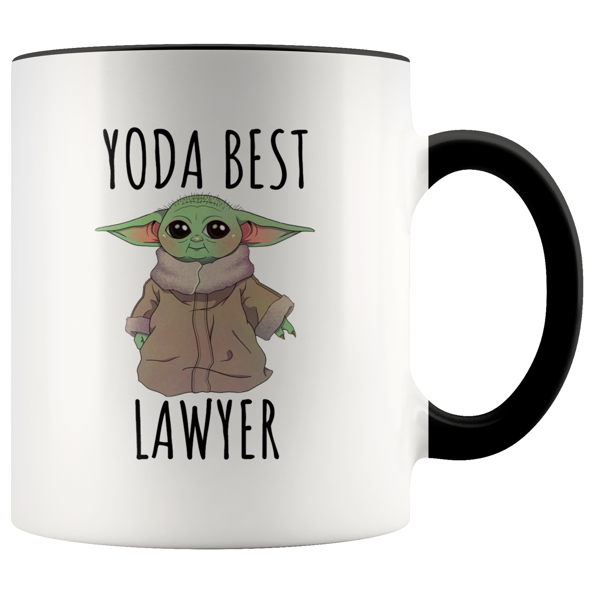 Yoda Best Lawyer Mug
