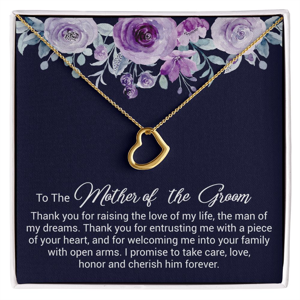 116 To Mother of Groom_Thank you for raising the love of my life