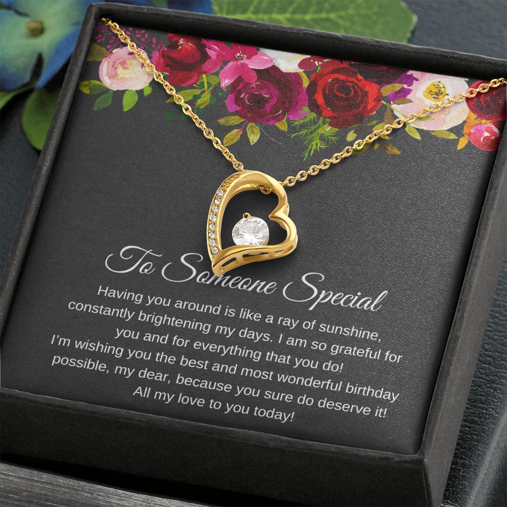 Someone special store necklace