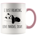 Load image into Gallery viewer, I Love Pandas Mug

