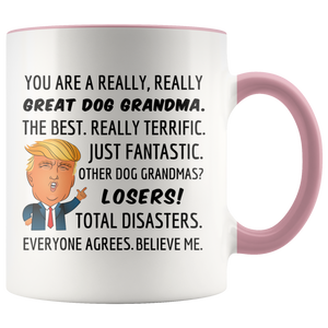 Trump Mug Dog Grandma