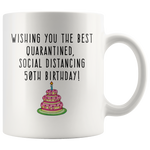 Load image into Gallery viewer, Happy Quarantine 50th Birthday Mug
