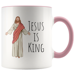 Load image into Gallery viewer, Jesus is King Mug
