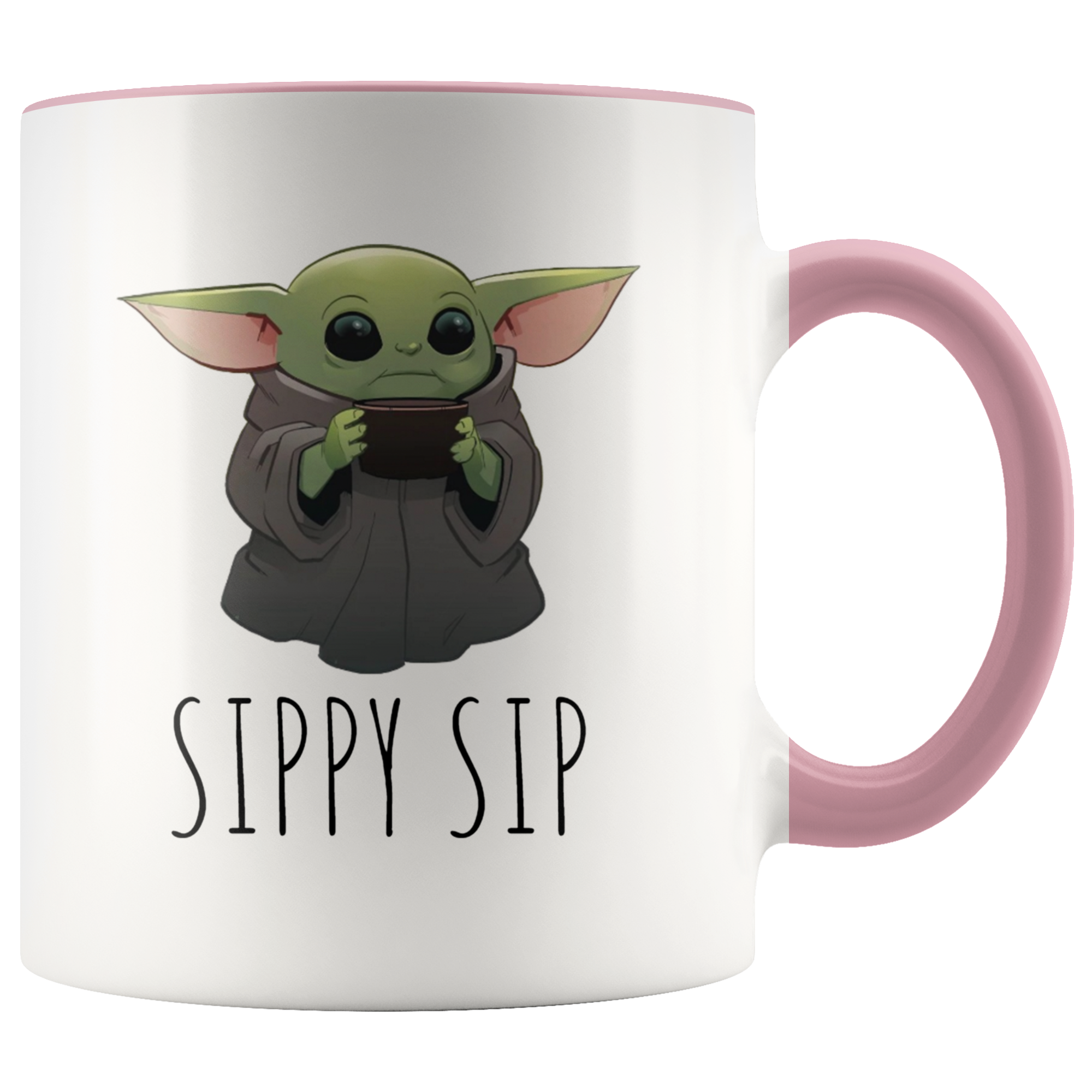 Baby Yoda Sippy Sip Mug