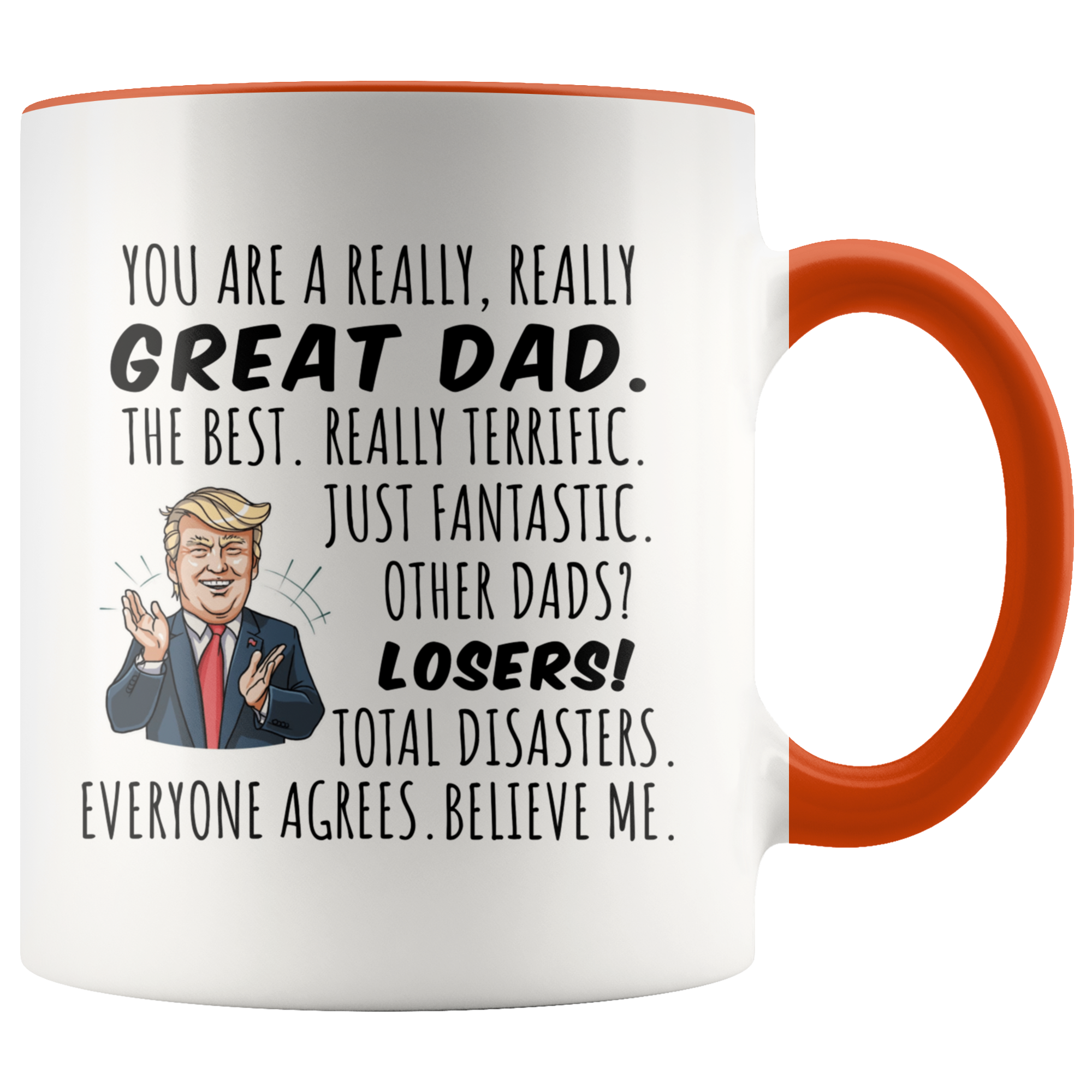 Great Dad Trump Mug