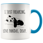 Load image into Gallery viewer, I Love Pandas Mug
