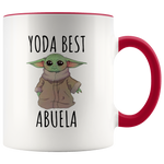 Load image into Gallery viewer, Yoda Best Abuela Mug
