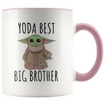 Load image into Gallery viewer, Yoda Best Big Brother Mug
