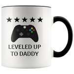 Load image into Gallery viewer, Leveled Up To Daddy Mug
