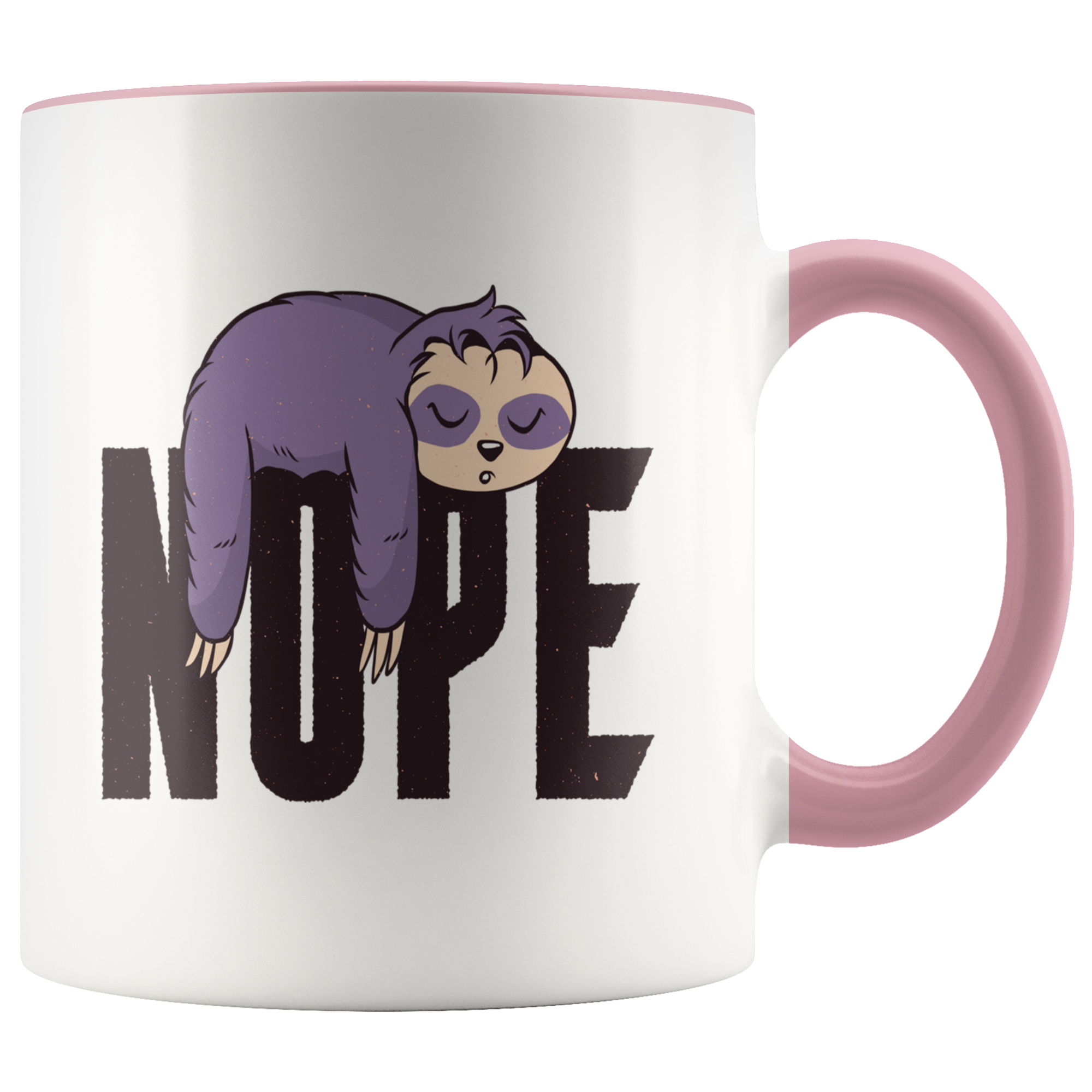 Nope Sloth Mug