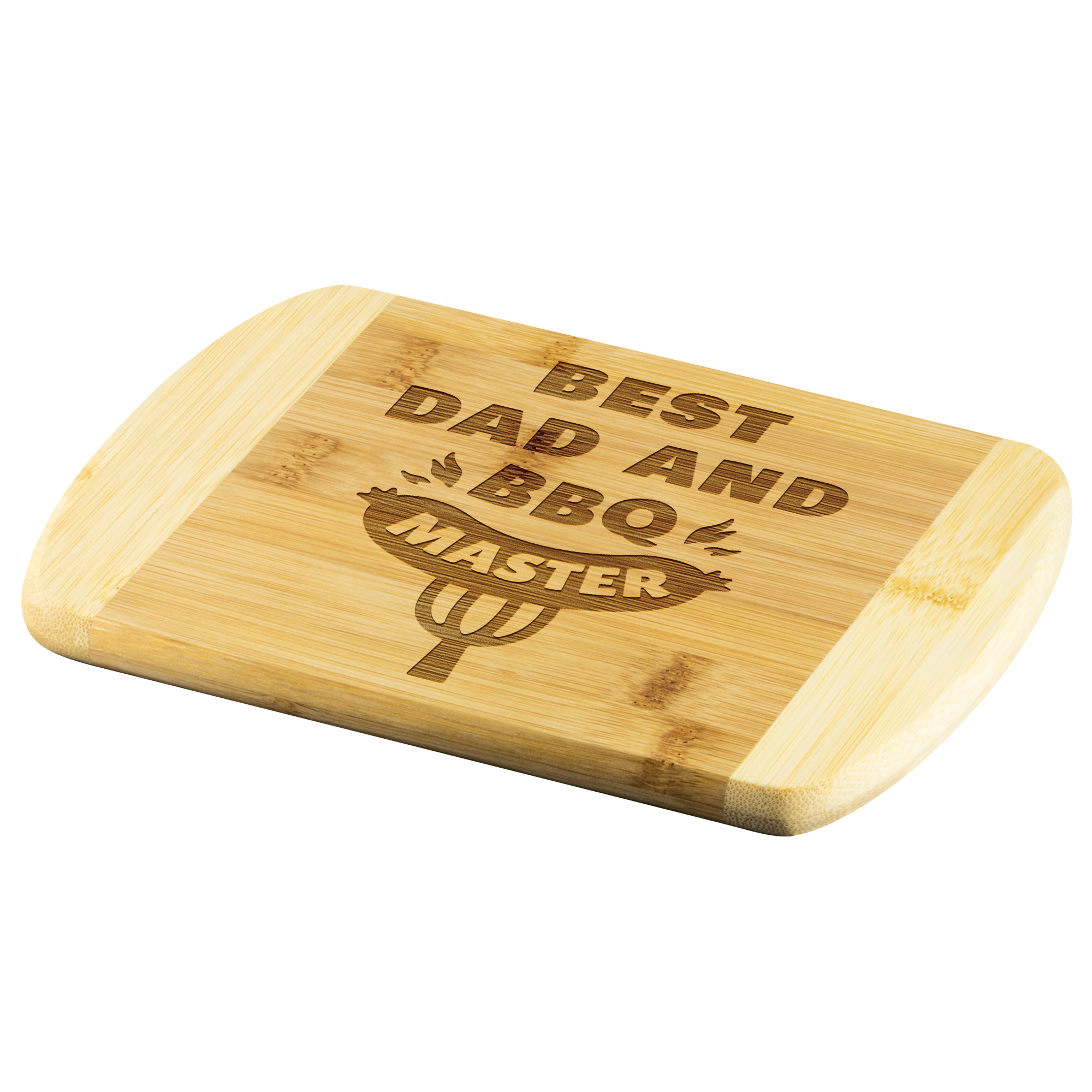 Best Dad and BBQ Master Wood Cutting Board