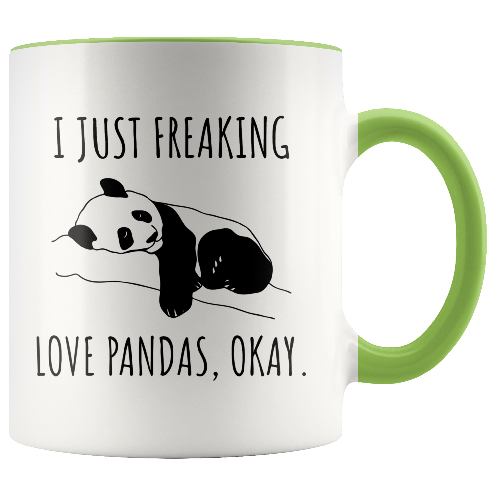 I Love Pandas Mug