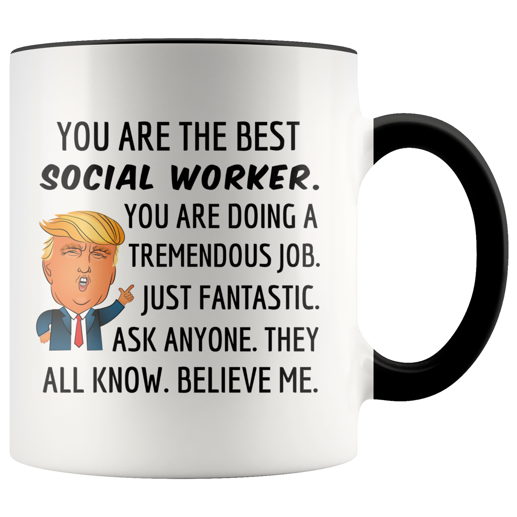 Trump Social Worker Mug