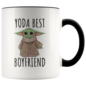 Baby Yoda Best Boyfriend Mug
