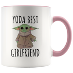 Load image into Gallery viewer, Yoda Best Girlfriend Mug

