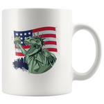 Load image into Gallery viewer, 4th July T-rex Mug
