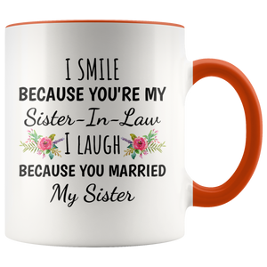 Funny Sister-in-law Sister Mug