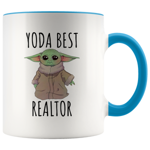 Yoda Best Realtor Mug
