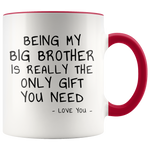 Load image into Gallery viewer, Funny Big Brother Mug
