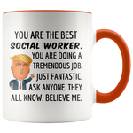 Load image into Gallery viewer, Trump Social Worker Mug
