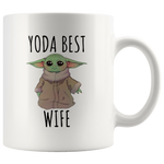 Load image into Gallery viewer, Yoda Best Wife Mug
