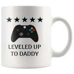 Load image into Gallery viewer, Leveled Up To Daddy Mug
