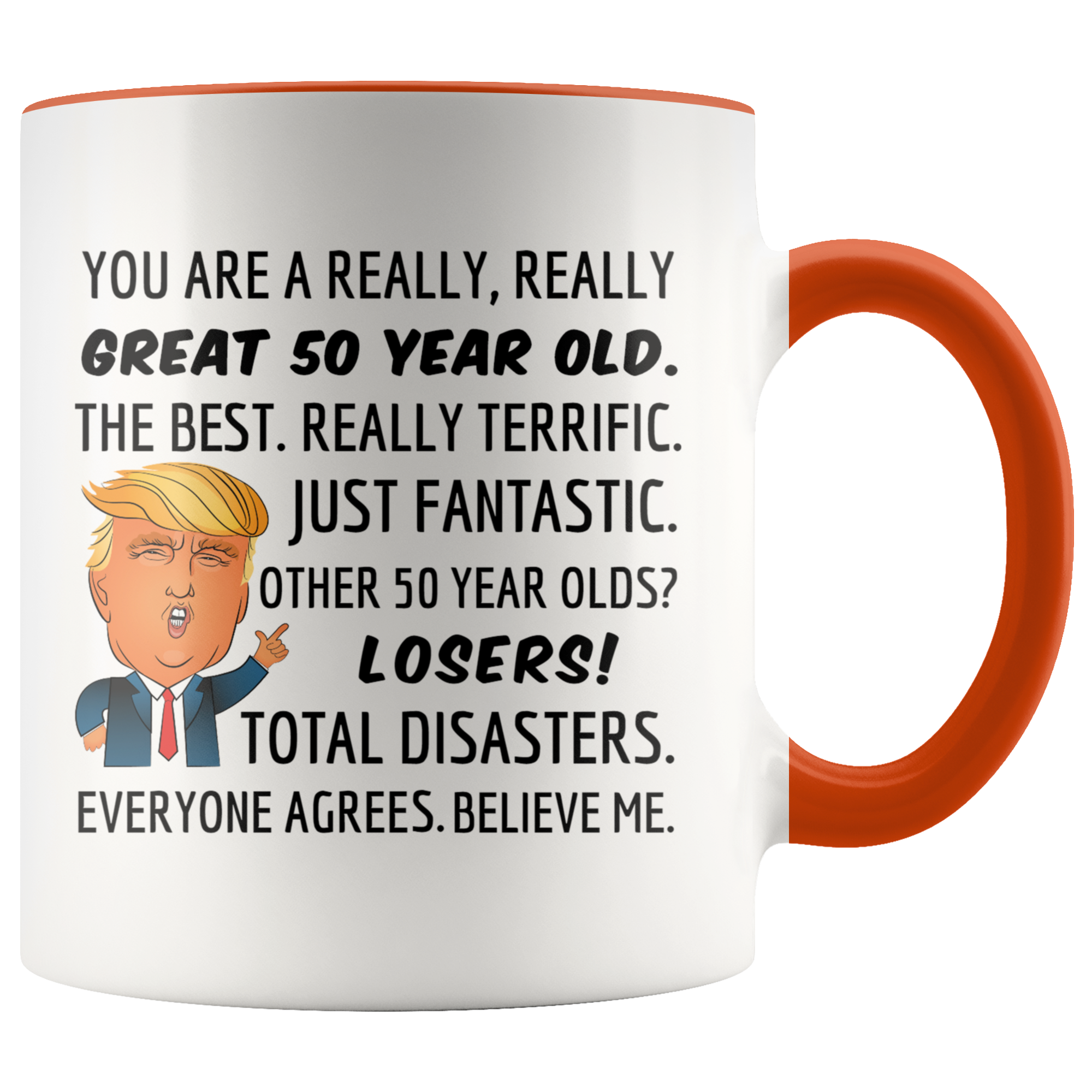 Trump Mug for 50-Year-Old