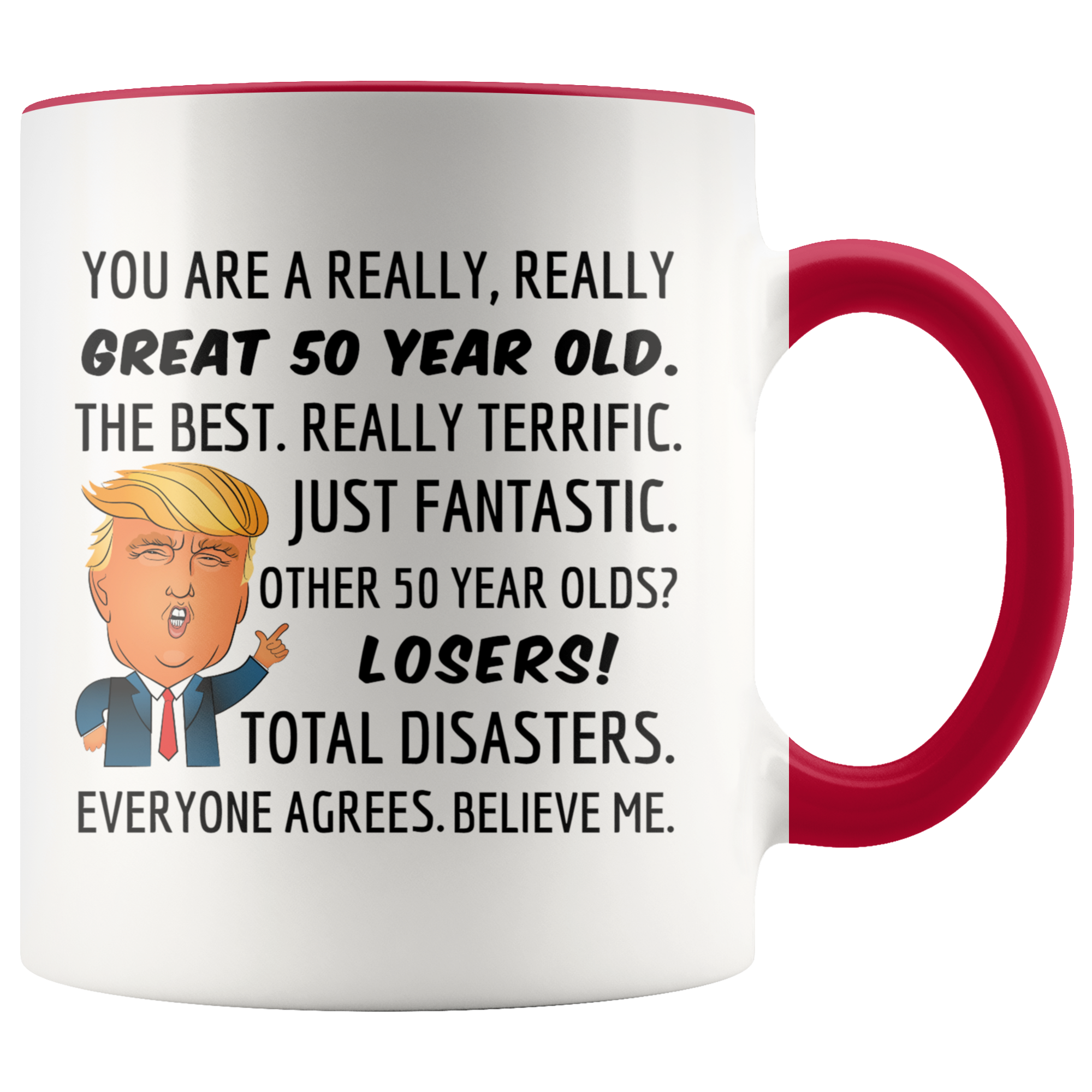 Trump Mug for 50-Year-Old