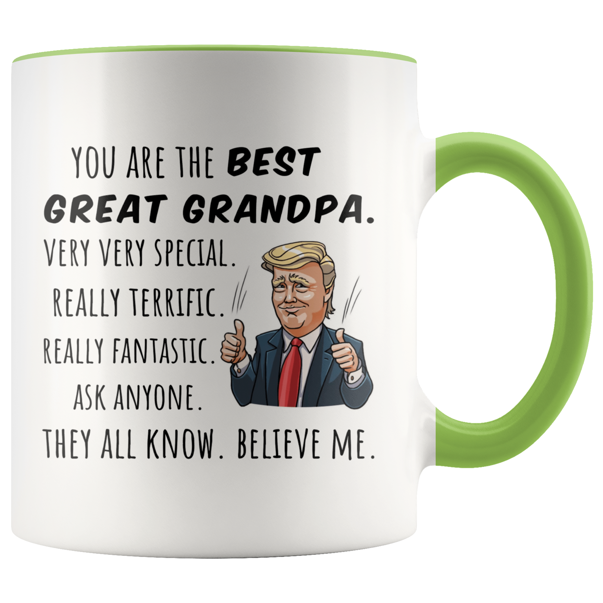 Trump Mug Best Great Grandpa