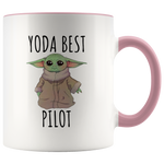 Load image into Gallery viewer, Yoda Best Pilot Mug
