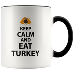 Load image into Gallery viewer, Keep Calm and Eat Turkey Mug
